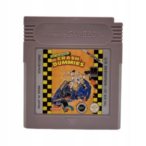The Incredible Crash Dummies Game Boy Gameboy Classic
